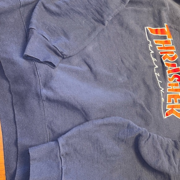 Thrasher Men's Navy sweatshirt - Picture 5 of 7